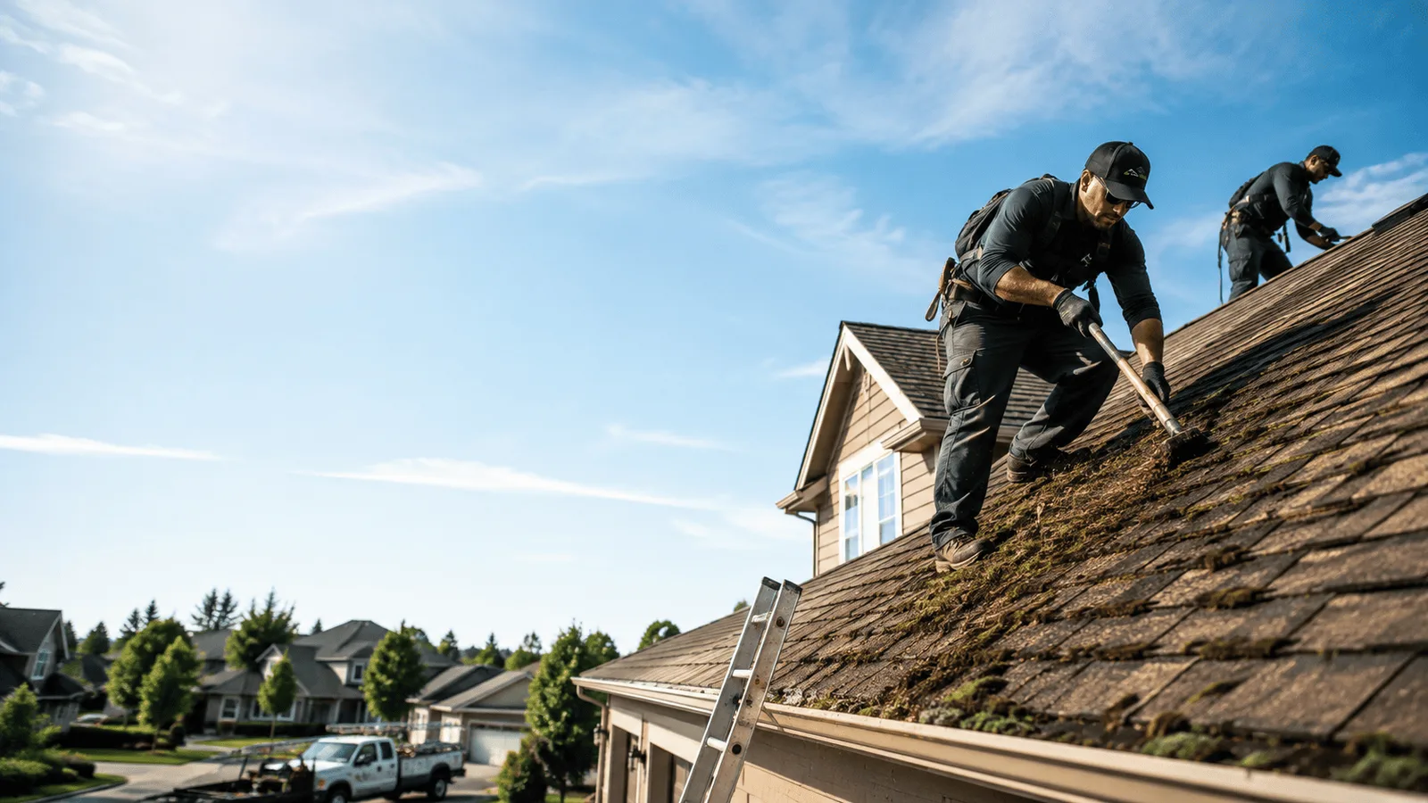 Roof Moss Removal in Cross Timbers, MO near me